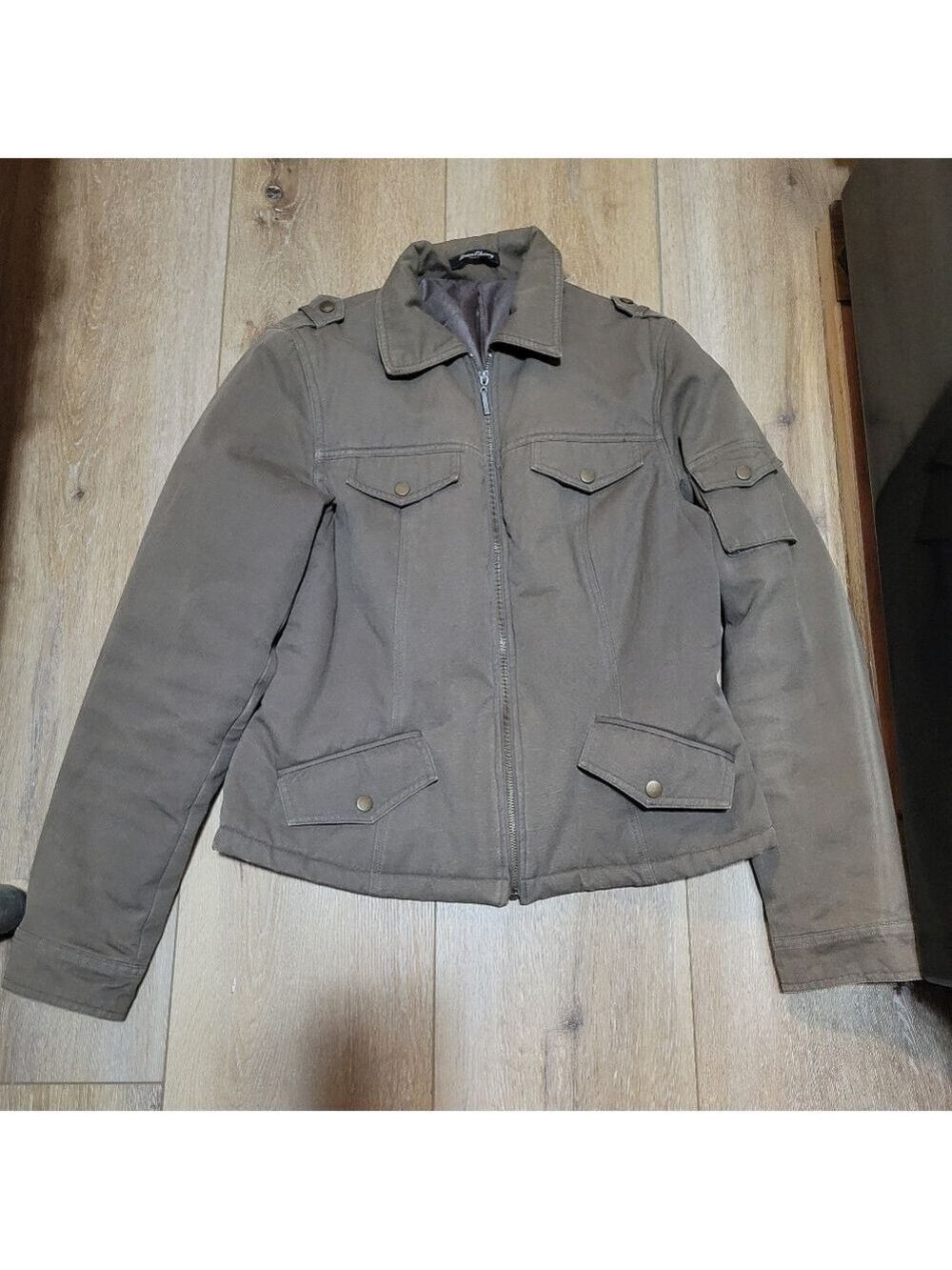 Green Cherry Green Utility Jacket Size XL